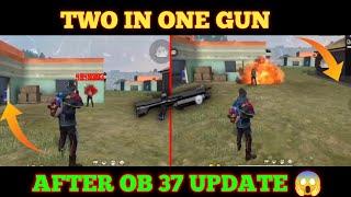 NEW GUN TROGON | SHOTGUNLAUNCHER OB37 UPDATE - GARENAAFREE FIRE