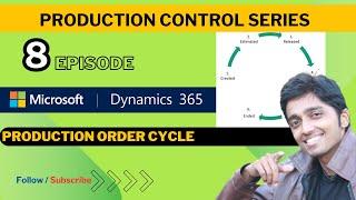 Production Series - EP:8- Production order cycle #microsoftdynamics365 #financeandoperations #d365fo