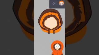 Kenny face in gacha club ( south park)