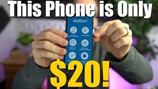 THIS PHONE IS ONLY $20 // Motorola Moto e6 Review