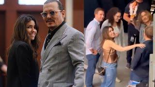 Camille Vasquez Introduces Johnny Depp to Her BOYFRIEND — Watch!