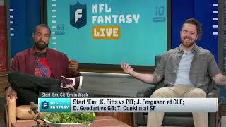 Start 'Em or Sit 'Em | 'NFL Fantasy Live'