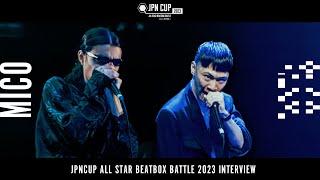 【Interview】MiCo - JPN CUP ALL STAR BEATBOX BATTLE 2023 - TAG CATEGORY