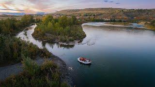 Hunter Valley Adventures Bow River Raft Trip in Cochrane AB