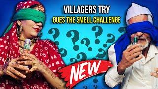 Villagers Guess The Smell ! Tribal People