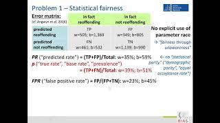 Keynote Dietmar Hübner - Two Kinds of Discrimination in AI Based Penal Decision Making