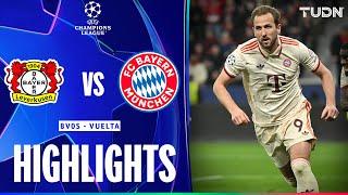 HIGHLIGHTS -  Bayer Leverkusen vs Bayern München | UEFA Champions League 24/25 | TUDN