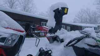 Why Kawasaki 2022 Mule Pro MX didn't plow today's snow/Attaching the Yanmar SB60 on Yanmar 235C