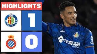 GETAFE CF 1 - 0 RCD ESPANYOL I HIGHLIGHTS LALIGA EA SPORTS