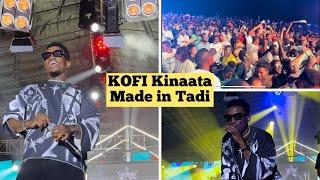 Kofi Kinaata open performance at Made In Tadi 2024 in Takoradi.