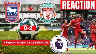 Ipswich Town vs Liverpool 0-2 Live Premier League Football EPL Match Today Score Highlights Vivo