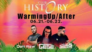 Gege - WarmingUp/After Live _ History Club - Siófok. 2024.06.22.