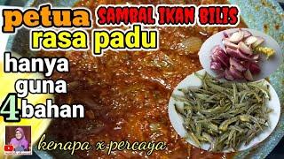 CARA BUAT SAMBAL IKAN BILIS RASA PADU #moktihchannel