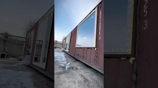 День 7! Делаем дом из морского контейнера #современныйдом #домизконтейнера #модульдом #shorts