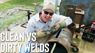 HOW TO TEST YOUR OWN WELDS AT HOME // PIPE WELDING PRACTICE (I broke my vise!!!)