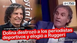 Dolina hablando sobre el periodismo deportivo argentino en la actualidad