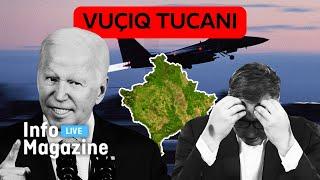 Info Magazine - Biden shastis Vuçiqin, ia kujton bombat e 1999-s - 10.07.2024 - Klan Kosova