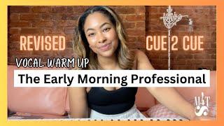 Vocal Warm up for the Early Morning Professional (CUE TO CUE) (ON THE GO) with Chani Maisonet