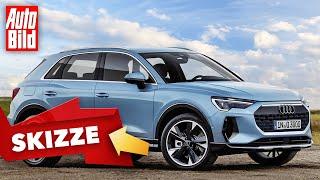 Audi Q3 (2024) | So könnte 2025 der letzte Verbrenner-Q3 kommen | Skizze