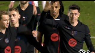 Lewandowski Goal - Barbastro Vs Barcelona (0-3) All Goals Results & Extended Highlights