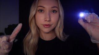 ASMR Cranial Nerve Exam | DARK Room, Up-Close Eye Exam & Relaxing Tests