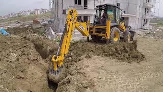 JCB 3CX Kanal Kazma Ve Birleştirme Nasıl Yapılır