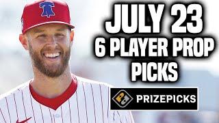 MLB PRIZEPICKS TODAY | 6 BEST PROP PICKS | TUESDAY | 7/23/2024 | BEST PROPS | NBA BETTING |