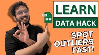 Simple Trick to find Outliers in Excel | (no Coding Required!) 