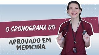 O MELHOR CRONOGRAMA ENEM 2024: para passar em MEDICINA | Sarah Schollmeier