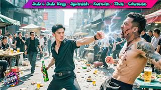 战神吃烤串遭暴徒挑衅——惹错了人，付出惨痛代价！
