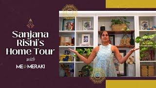 Sanjana Rishi's Home Tour with MeMeraki || Home Tour || Indian Art || Traditional Art