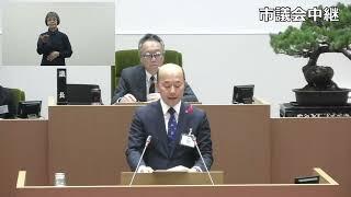 長崎市議会　令和6年第4回定例会　招集日（11月26日）