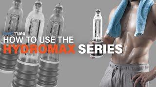 Bathmate: How to use the Hydromax Series