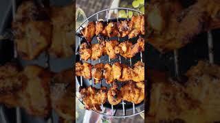 Chicken Tikka Kebab in LG Microwave Oven || Delicious Chicken Starters || #Shorts #ChickenTikka