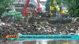 Sampah Kiriman Menumpuk di Kampung Melayu