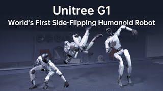 World's First Side-Flipping Humanoid Robot: Unitree G1