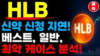 HLB 에이치엘비 - 신약 승인 재신청 지연! 베스트, 일반, 최악 케이스 분석!