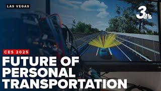 Future of personal transportation on display at CES 2025 in Las Vegas