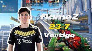 【CS2 POV】Vitality flameZ (23-7) vs FaZe (Vertigo) | BLAST Premier Fall Final 2023