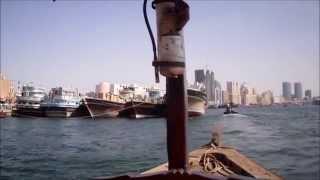 Crossing the Dubai Creek in an Abra