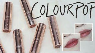 [VenusLog] 𝐂𝐎𝐋𝐎𝐔𝐑𝐏𝐎𝐏 𝐒𝐖𝐀𝐓𝐂𝐇 | Colourpop Lux Lipstick | 唇膏試色