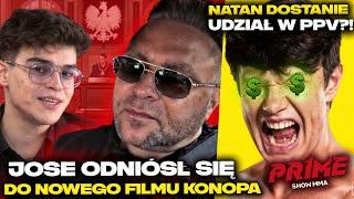 JOSE KOLEKCJONER ODPOWIADA NA DRUGI FILM KONOPA! NATAN W PRIME! (MATEUSZ BOREK, KONOPSKYY)