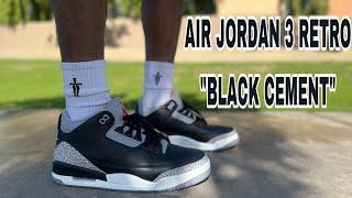 AIR JORDAN 3 RETRO "BLACK CEMENT" 2024! REVIEW & ON FEET THEY ARE BACK! THE BEST JORDAN OF ALL TIME!