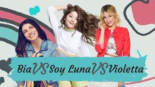 Bia vs Soy Luna vs Violetta | Part 1| Abracachasyde