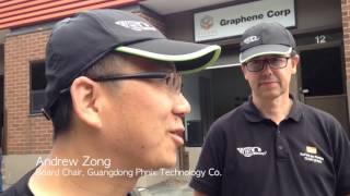 80edays TV interview at Elcora Graphene Corp