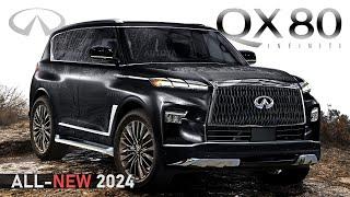 New 2024 Infiniti QX80 - FIRST LOOK at Next Generation Flagship SUV Redesign