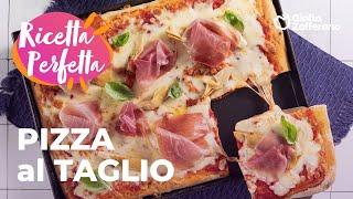 PIZZA al TAGLIO: la RICETTA PERFETTA ️ #adv