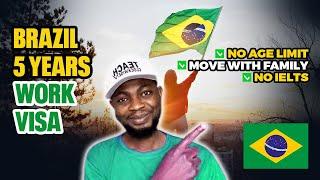 BREAKING: Brazil FREE Work Visa 2025 – Your Ultimate Guide to Relocating! 