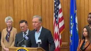 Connecticut Governor Ned Lamont speaks on Prospect Medical Holdings bankruptcy