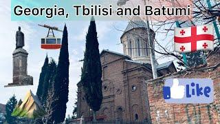 Georgia, Tbilisi and Batumi most beautiful places drone fly/ Грузия, Тбилиси и Батуми самое красивое